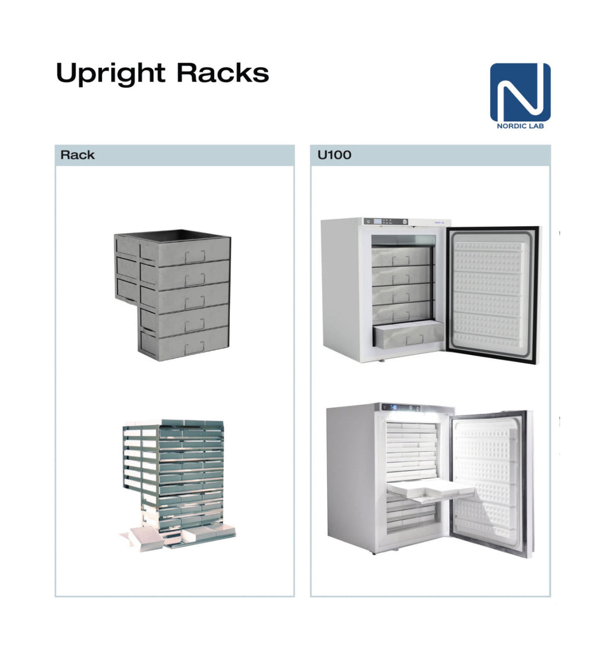 3x2 Freezer Racks Chest Freezers LT/XLT/ULT | API Scientific – API Scientific