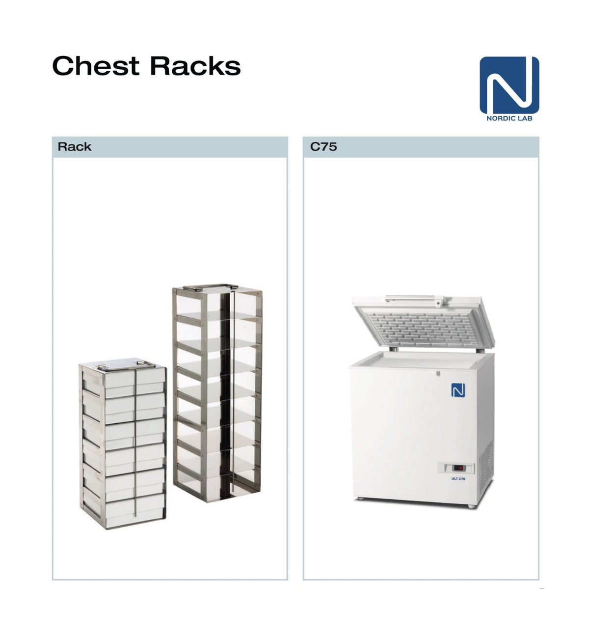 Chest Freezer Racks with Boxes & Dividers – API Scientific
